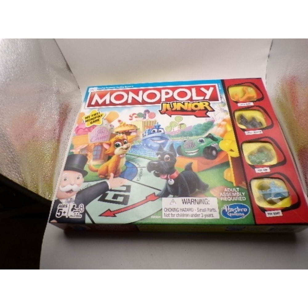 Monopoly Junior My First Board Game Hasbro Gaming‎ Ages 5 Complete Sealed